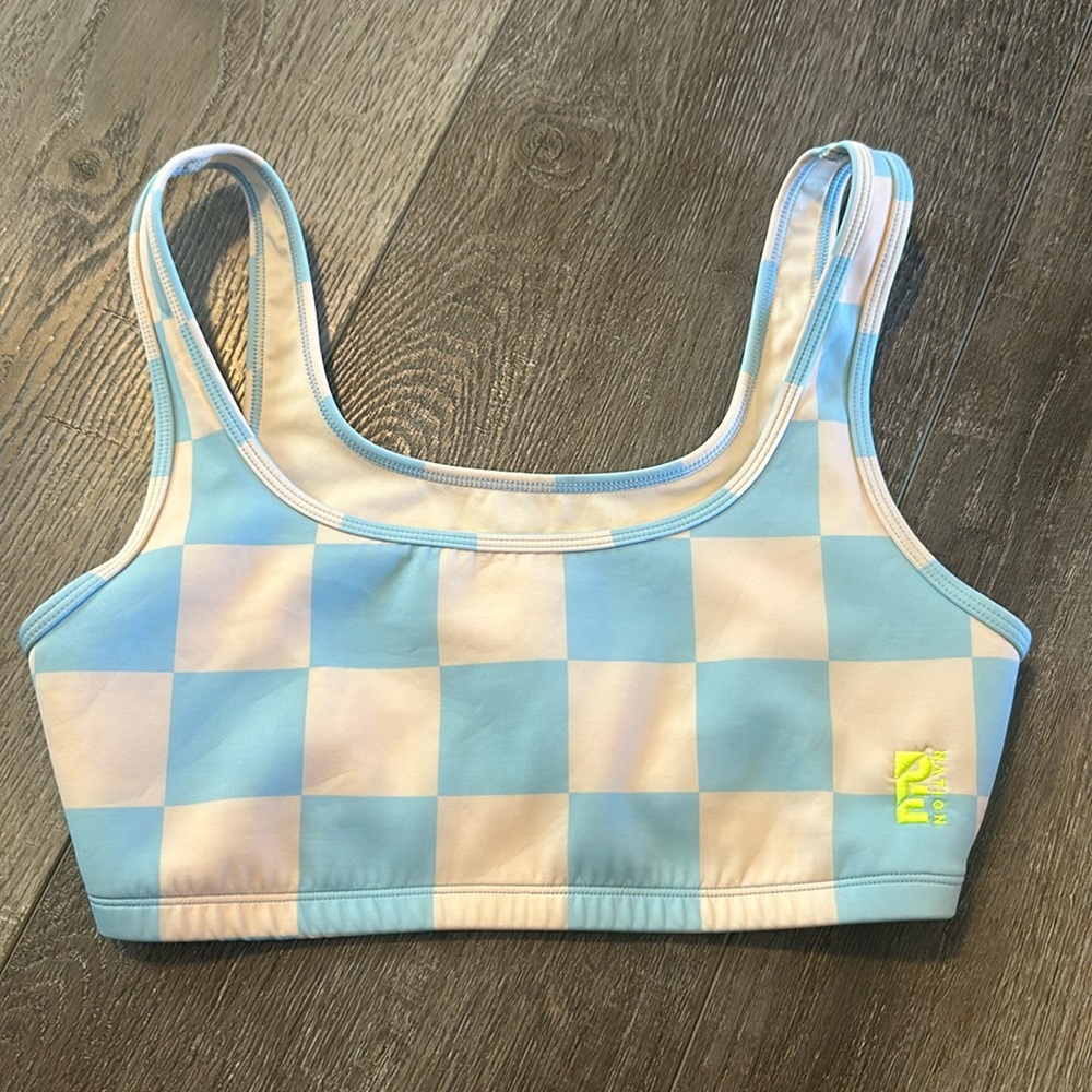 PE Nation Escalade Sports Bra - Summer Sky